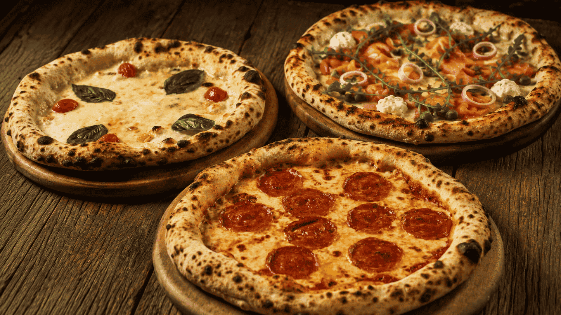 Enjoy Buy 2 Get 1 FREE on all Pizzas, available every Monday & Wednesday