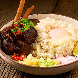 Moo-Hong Phuket with Rice