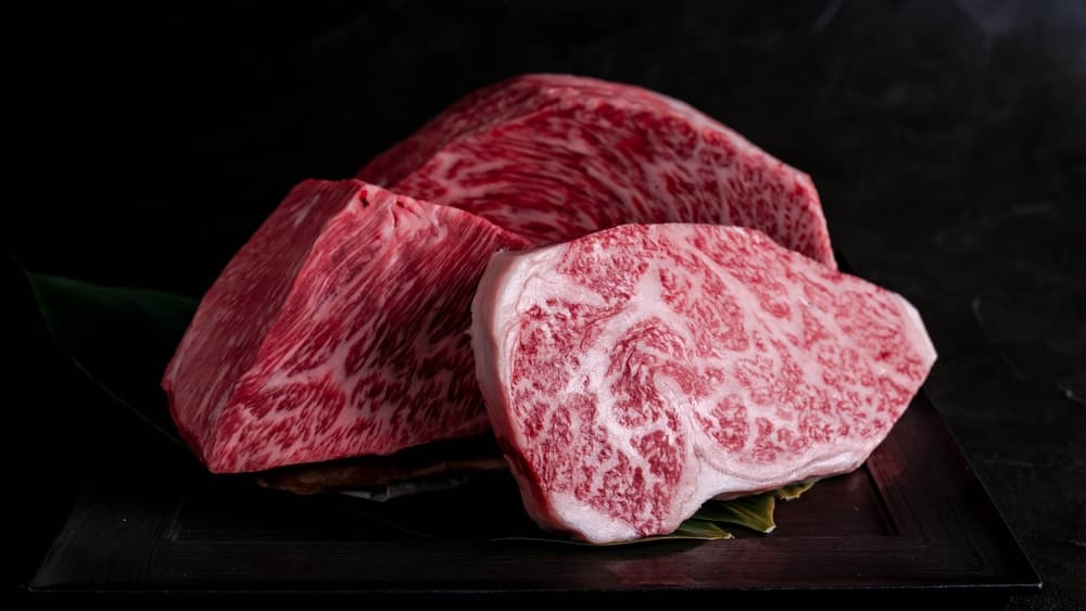 A premium collection of Wagyu marbled beef