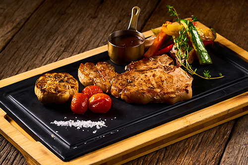 Grilled Kurobuta Pork Chop