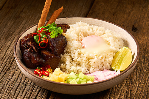 Moo Hong Phuket with Rice