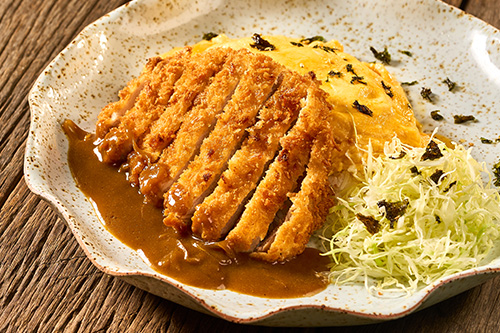 Omurice Katsu Curry