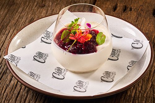 Panna Cotta Red Berry