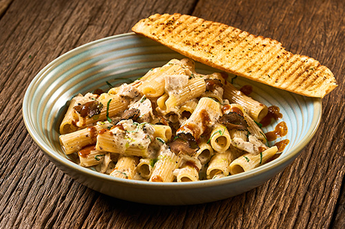 Rigatoni Chicken And Truffle Cream